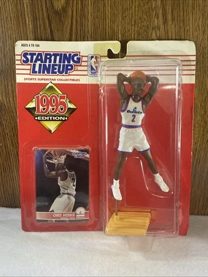 Kenner Starting Lineup NBA 1995 Bullets Chris Webber NEW - Image 1 of 4