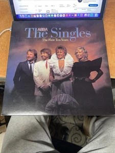 ABBA~The Singles The First Ten Years 2LP~82 ATLANTIC~80036-1-G~PLAYS EX~VG++/VG+ - Picture 1 of 18