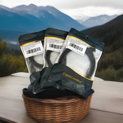 3x Display Port to VGA Cable Adapter Video HDTV PC Monitor Desktop Laptop - Image 1 of 3