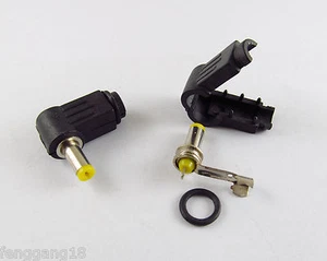 1x 4.8mm x 1.7mm Right Angle DC Power Cable Male Plug Connector Adapter Plastic - Picture 1 of 4