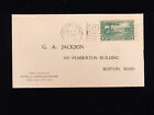 Ma Concord Apr. 4 1925 #617 Fdc First Guy Atwood Jackson Cachet