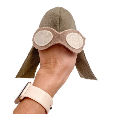 Berretto Morbido da Aviatore per Neonati (1-3 Mesi) con Paraorecchie e Occhiali  - Immagine 1 di 4