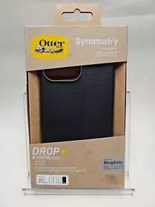 OtterBox Symmetry Series Cactus Leather Case - iPhone 16 Pro Max 6.9" (Black) - Picture 1 of 21