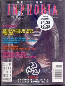 JDR RPG JEU DE ROLE / WHITE WOLF  IMPHOBIA # 51 JANVIER 1995 - Picture 1 of 1