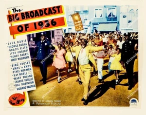 BILL ROBINSON in BIG BROADCAST OF 1936 TAP DANCE 11 x 14 LOBBY SCENE CARD - Picture 1 of 1