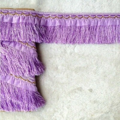Lace Tassels Trim Fringe Fabric Curtain Edging Sewing Upholstery Cushion Decor - Image 1 of 4