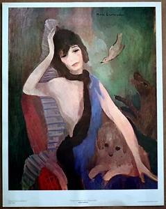 Litografía Coco Chanel de Marie Laurencin Original Autorizada 1a Edición Limitada - Imagen 1 de 1