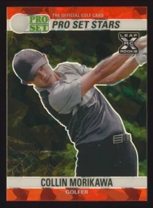COLLIN MORIKAWA 2021 Leaf Metal PRO SET STARS RED CRACKED ICE Golf PGA - Bild 1 von 1