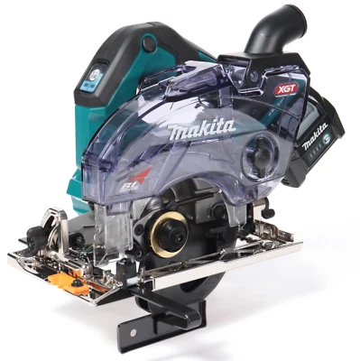 Makita 40V 125mm Rechargeable Maruonoko with dust box (reverse direction) KS004G - Image 1 of 4