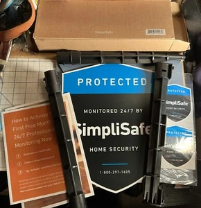 SimpliSafe Yard Sign Stakes Decals For SimpliSafe Home Alarm Security System - Picture 1 of 3