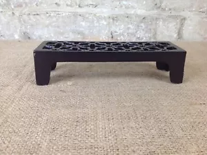 Decorative Trivet Black epoxy coated 65 mm x 215 mm - Picture 1 of 5