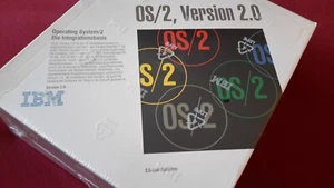 IBM OS/2 ~ Version 2.0 ~ mit Präsentations-Manager ~ Originalverpackung/-folie - Bild 1 von 6