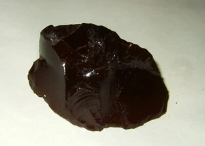 - Minerali Grezzi Cristalloterapia - OSSIDIANA rossa (6) cile - Picture 1 of 2