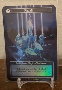 Sorcery Contested Realms - Beta - Recall Foil NM/M - Bild 1 von 2