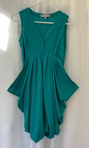 ASOS Petite Green Dress - Size 8 UK - Short - Picture 1 of 6
