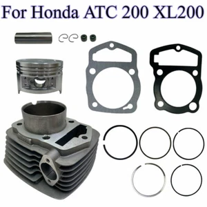 Top End Kit Cylinder Piston Ring Kit 63.5mm 200cc for Honda ATC 200 XL200 - Picture 1 of 8