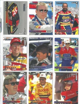 1996 Traks Review/Preview FIRST RUN--#14 Ward Burton--ONE CARD ONLY! - Image 1 of 4