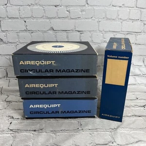 4 vintage AIREQUIPT Circular Slide Magazine Carousel's , 2"x2"  Slide holder's - Picture 1 of 7