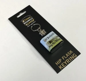 Bushmills Irisch Whisky Flachmann Schlüsselring (Sg) - Picture 1 of 2