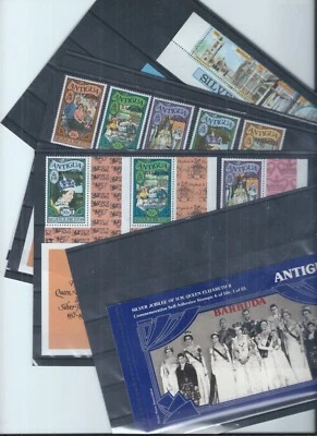 Barbuda stamps. 1977 Silver Jubilee, Royal Visit & Booklet MNH (AF610) - Image 1 of 4