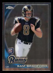 2010 Topps Chrome #C150A Sam Bradford run RC - Picture 1 of 2