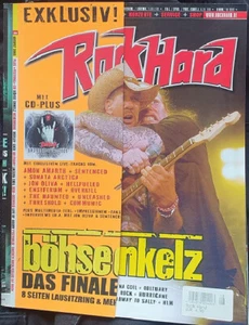 ROCK HARD August 2005 - Böhse Onkelz, Nevermore, Obituary, Him u.v.a mit CD!!! - Bild 1 von 3