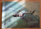 Vintage +/- 1980 Poster Koninklijke Luchtmacht Bolkow BO 105c Helicopter