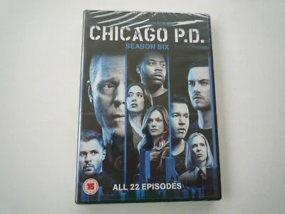 CHICAGO PD  SEASON SIX  DVD (2019) Jesse Lee Soffer  6 discs New/Sealed - Image 1 of 2