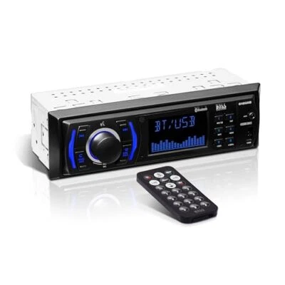 	BOSS Audio Systems 616UAB Multimedia Car Stereo - Single Din LCD Bluetooth R... - Image 1 of 4