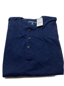 J.Crew Blue T-Shirt Men’s Medium Casual Button Up Collar Shirt Size M Brand New - Picture 1 of 9