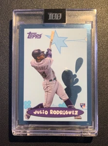 2022 Topps Project 100 #53 - JULIO RODRIGUEZ Rookie RC by Father Steve /3999 - Picture 1 of 3