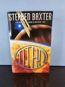Titan by Stephen Baxter Vintage Sci Fi Novel Uk 1st Edition Hardcover 1997 - Picture 1 of 24