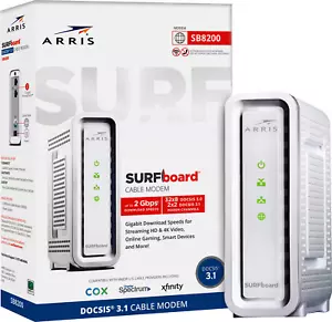 ARRIS SURFboard SB8200 DOCSIS 3.1 Cable Modem Cox Spectrum Comcast Xfinity - Picture 1 of 1
