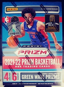 2021-22 Panini Prizm NBA Basketball Blaster Box | Fanatics Exclusive Green Wave - Picture 1 of 1