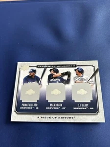 RYAN BRAUN FIELDER 2008 Upper Deck A Piece of History Franchise Members #/149 - Picture 1 of 3
