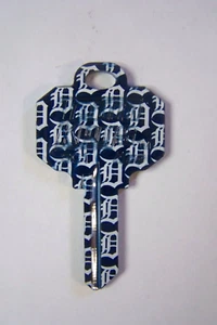 Detroit Tigers Schlage SC1 chiave di casa vuota - Foto 1 di 1