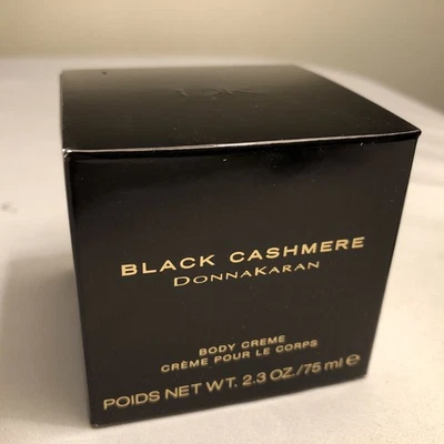 VTG Donna Karan Black Cashmere Body Crème 2.3 Oz / 75 mL MADE IN USA Brand New - Image 1 of 4