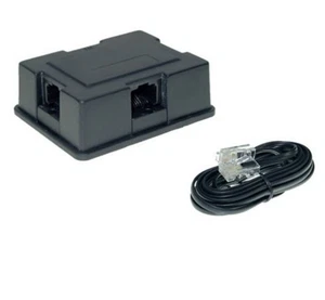 3-fach ISDN-Splitter inkl. 3m 8/4 ISDN-Kabel (Abschlußwiderstande: 2x100 Ohm) - Bild 1 von 1