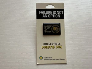 Neu Apollo XIII Mondlandung Logo "Ausfall ist keine Option" Raumfahrt Pin - Bild 1 von 3