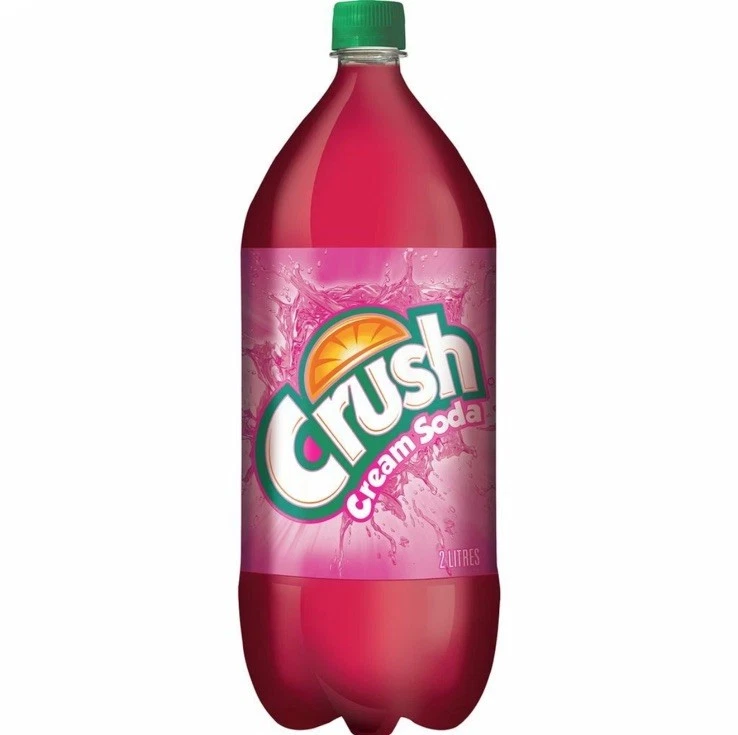 Pack de 2 Crush Cream Soda Rosa 2L, Importación Canadiense. Envío gratuito. Exp. 23/02/2026 Foto 1 de 1