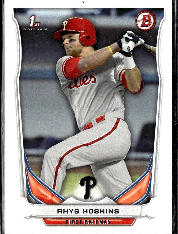 2014 Bowman Draft #DP122 Rhys Hoskins Excellent - Image 1 of 1