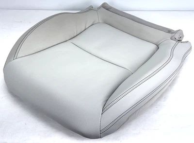 ✅ 05-21 MERCEDES-BENZ SLK250 OEM ASIENTO DELANTERO IZQUIERDO CUERO COJÍN INFERIOR Greige Foto 1 de 4