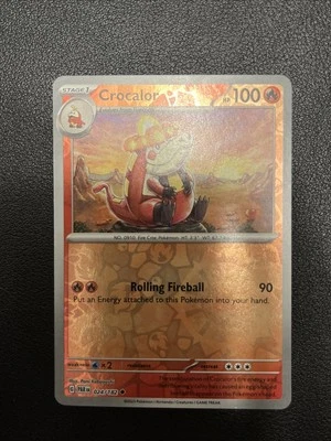 Crocalor 024/182 Sv04: Paradox Rift Reverse Holo - Image 1 of 2