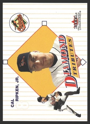 Cal Ripken, Jr. #8 DT 2001 Fleer Tradition Diamond Tributes Baltimore Orioles - Image 1 of 2