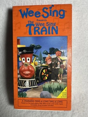 Wee Sing Pres The Train Sing-A-Long Kids VHS 1993 Charming Chug-A-Long w Booklet - Image 1 of 4