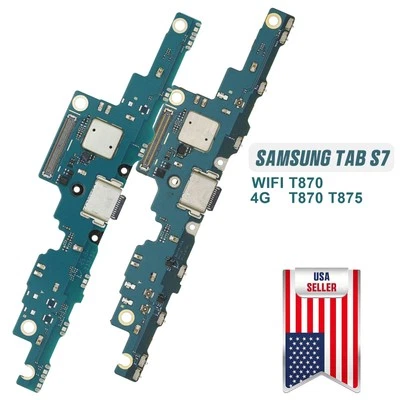 Сменная плата порта зарядки USB для Samsung Galaxy TAB S7 ВЕРСИЯ США - Изображение 1 из 2
