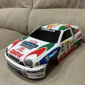 Hpi Toyota Corolla Wrc Clear Body Shell 1/10 Scale Touring Car Rc Replacement - Picture 1 of 6