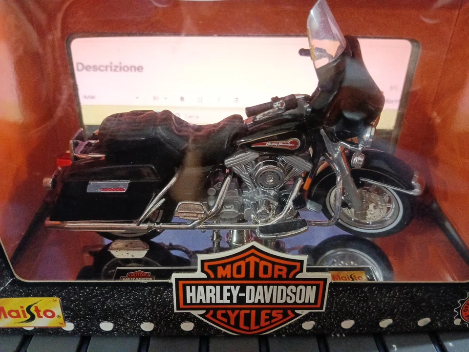 Harley-Davidson FLHT Electra Glide Standard - Maisto 1997 Collector Edition - Immagine 1 di 4