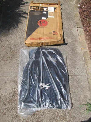 Alfombrillas Dodge Charger Coronet R/T ACC 1966-70 negras plateadas 4 piezas 4 velocidades Foto 1 de 3