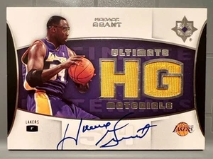 2007 Ultimate Auto Jersey Horace Grant Lakers NBA Patch Card No Major Damage - Picture 1 of 3